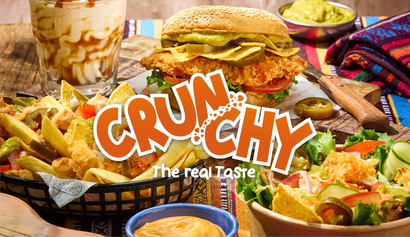 Crunchy Weken bij Foodmaster, snacks, burgers, milkshake en frites specials